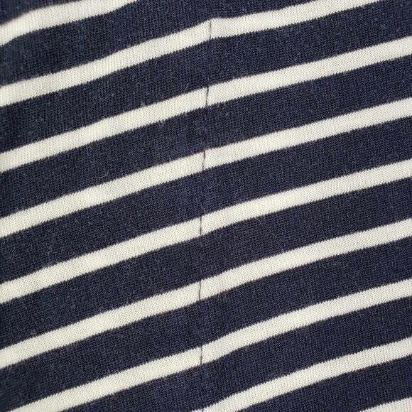 Talbots Cardigan Sweater Terry Knit Blue White Womens Plus Size 3XP Open Front - Picture 4 of 12